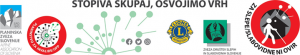logotipi akcije Stopiva skupaj, osvojimo vrh