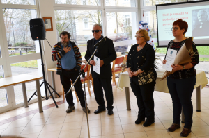Priznanje za delovanje na področju kulture: pevski zbor MDSS Ptuj in Karmen Kukovič